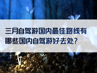 三月自驾游国内最佳路线有哪些国内自驾游好去处？
