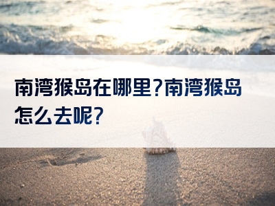 南湾猴岛在哪里？南湾猴岛怎么去呢？