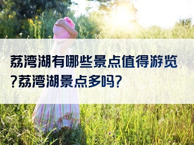 荔湾湖有哪些景点值得游览？荔湾湖景点多吗？