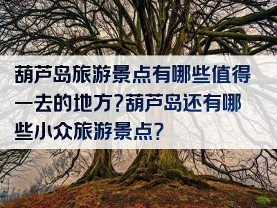 葫芦岛旅游景点有哪些值得一去的地方？葫芦岛还有哪些小众旅游景点？