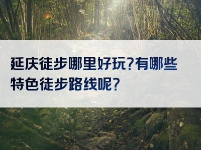 延庆徒步哪里好玩？有哪些特色徒步路线呢？