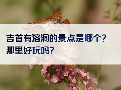 吉首有溶洞的景点是哪个？那里好玩吗？