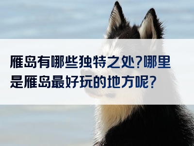 雁岛有哪些独特之处？哪里是雁岛最好玩的地方呢？