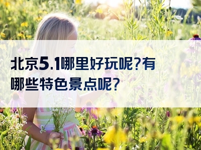 北京5.1哪里好玩呢？有哪些特色景点呢？