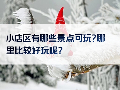 小店区有哪些景点可玩？哪里比较好玩呢？