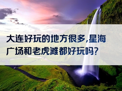 大连好玩的地方很多，星海广场和老虎滩都好玩吗？