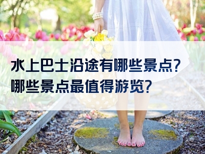 水上巴士沿途有哪些景点？哪些景点最值得游览？